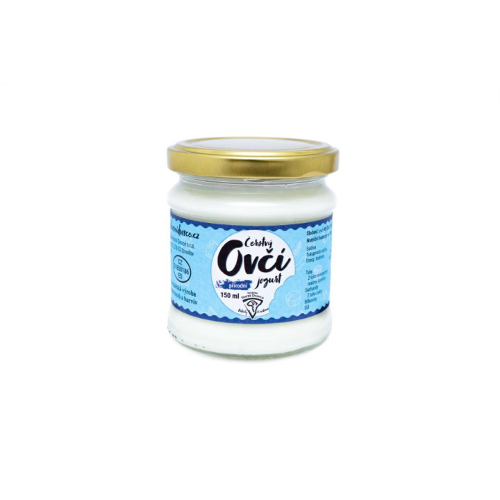 Ovčí jogurt bílý Horní Dvorce 150 ml