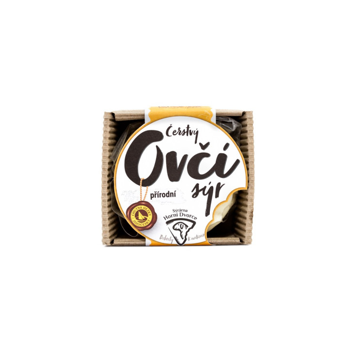 Čerstvý ovčí sýr přírodní Horní Dvorce