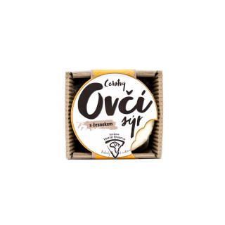 Čerstvý ovčí sýr s česnekem Horní Dvorce