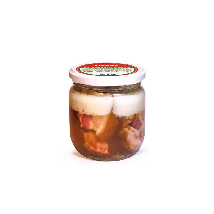 uzené maso ve vlastní šťávě 250g (Farma rodiny Němcovy)