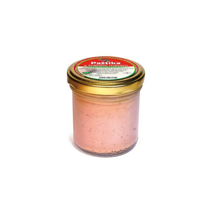 Paštika s králičím masem 130g (Farma rodiny Němcovy)