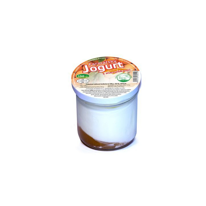 jogurt malý s meruňkami150g (Farma rodiny Němcovy)