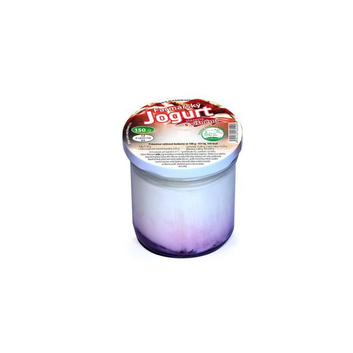 jogurt malý s višněmi 150g (Farma rodiny Němcovy)