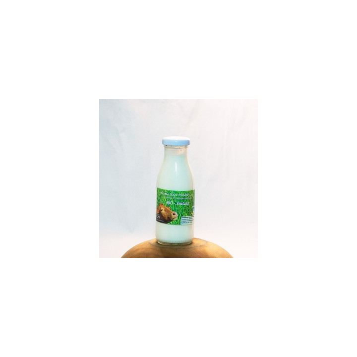 Smetana 33% 250ml  (vratné sklo) (Kozí Hrádek) 