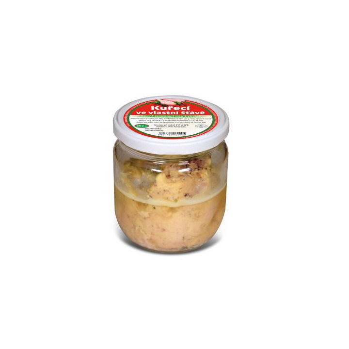 Kuřecí maso ve vlastní šťávě (Farma rodiny Němcovy)
