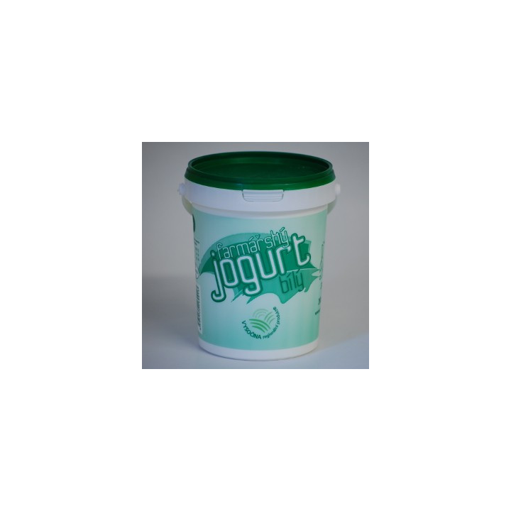 jogurt bílý 1 kg (vratný PET obal) (Farma rodiny Němcovy