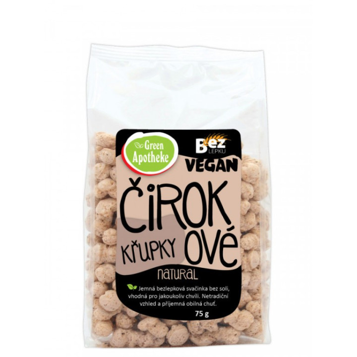 Křupky čirokové bezlepkové (Green Apotheke)