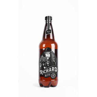 pivo Richard světlý ležák 12° (Světák) 1 litr PET