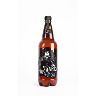 Pivo Richard MEDOVÝ 15° (Včelař) 1 litr PET