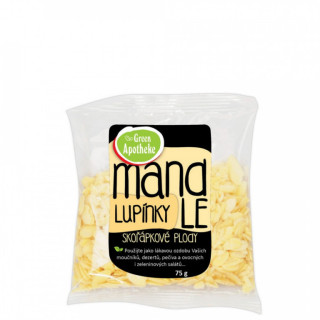 Mandle lupínky natural 75g (Green Apotheke) 