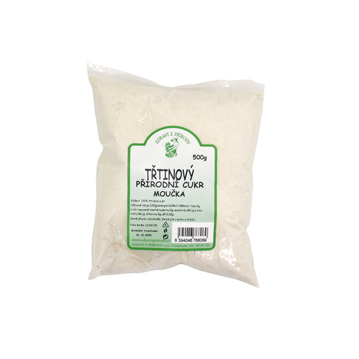 Cukr moučka třtinový 500g (Zdraví z přírody)