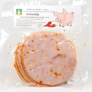 Debrecínka z Hrádku krájená cca 120g (Farma Kozí Hrádek)