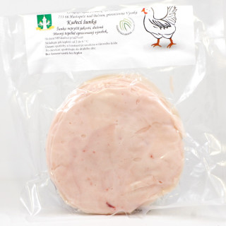Kuřecí šunka z Hrádku krájená 120g (Farma Kozí Hrádek)