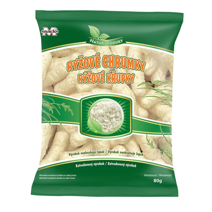 Křupky rýžové 80g (Chrástkovi s.r.o.)