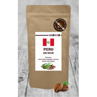 Káva zrnková Peru SHB 250g (Káva Monro)