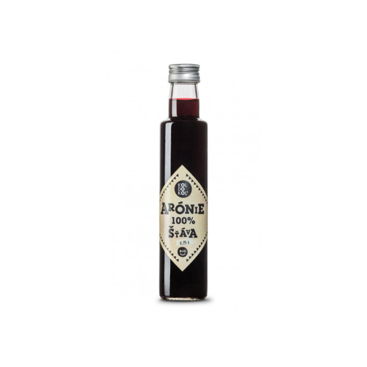 Arónie 100% šťáva 250 ml  (Koldokol)