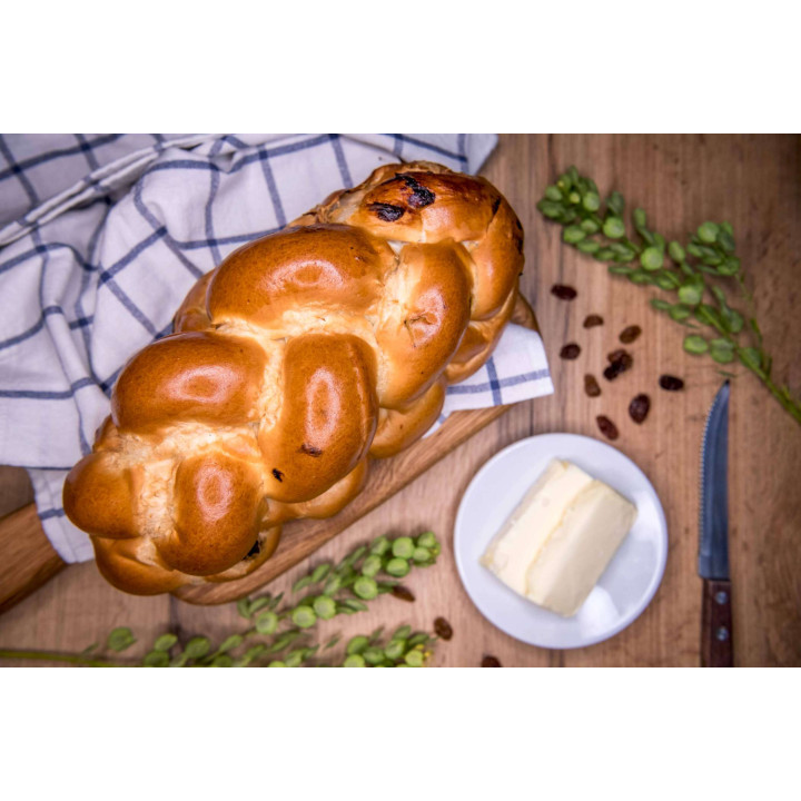 Vánočka s rozinkami 360g (Ekofarma Javorník)