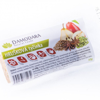 Ovocná tyčinka Hrušková s badyánem (Damodara)
