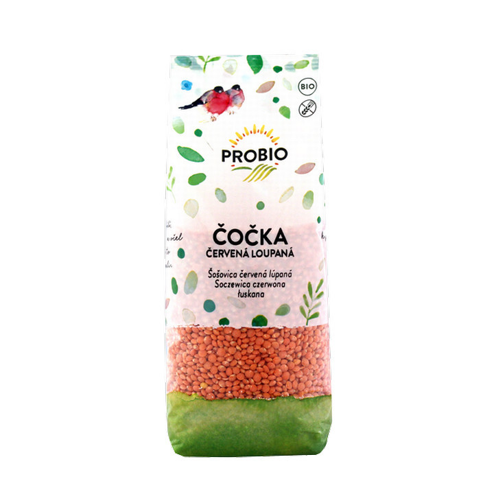 čočka červená loupaná 500g BIO (Pro-bio)