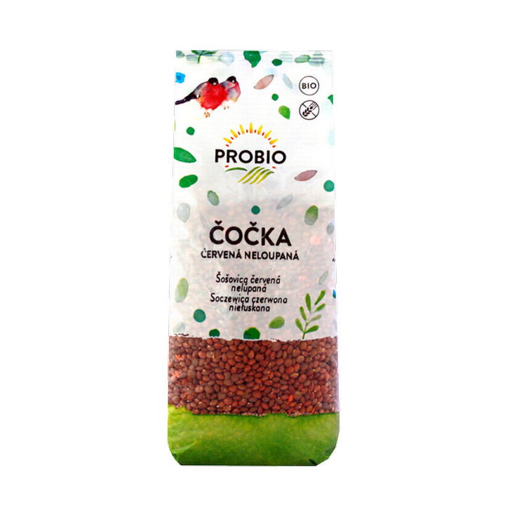 čočka červená neloupaná BIO (Pro-bio)