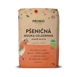 BIO mouka celozrnná pšeničná (Pro-bio)