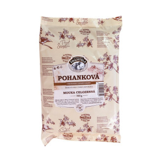 Pohanková mouka celozrnná 500g (Šmajstrla)
