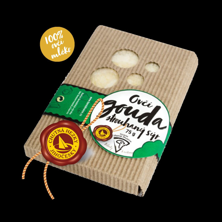 Gouda ovčí strouhaná 75g (Horní Dvorce)