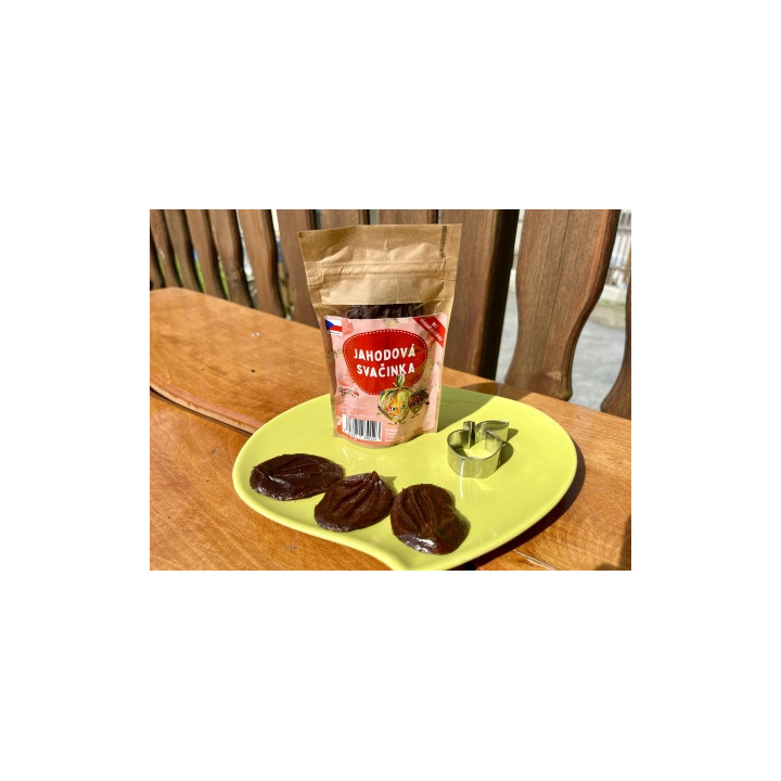 Jablečno-jahodová svačinka 50g (Domácí dobroty)