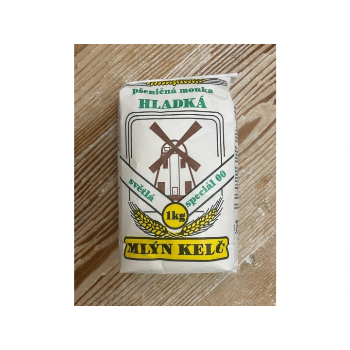 Mouka pšeničná hladká světlá 1 kg (Mlýn Kelč)