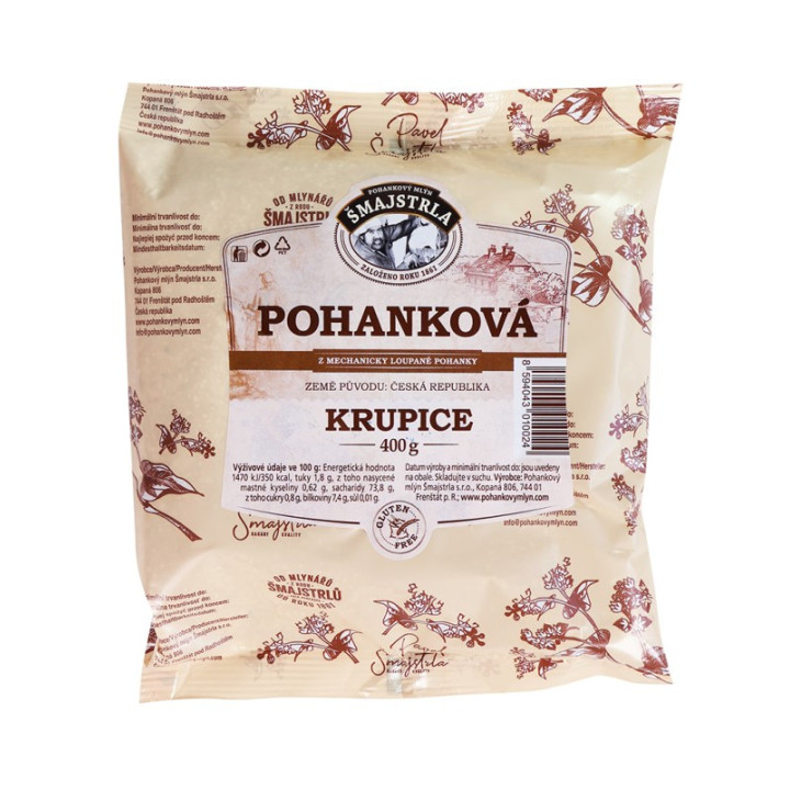 Křupky pohankové natural 50g (Šmajstrla)