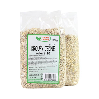 Kroupy ječné velké č.10 500g (Zdraví z přírody)