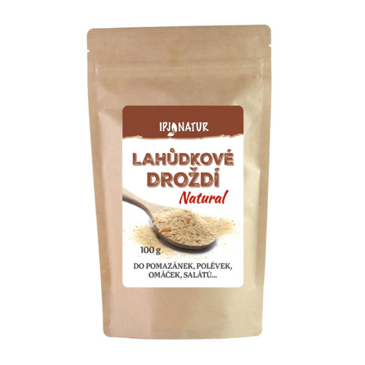 Lahůdkové droždí natural 100g (IPJ NATUR)