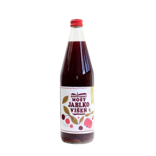 Mošt jablko, višeň SELSKÝ 0,75l (Hostětín)