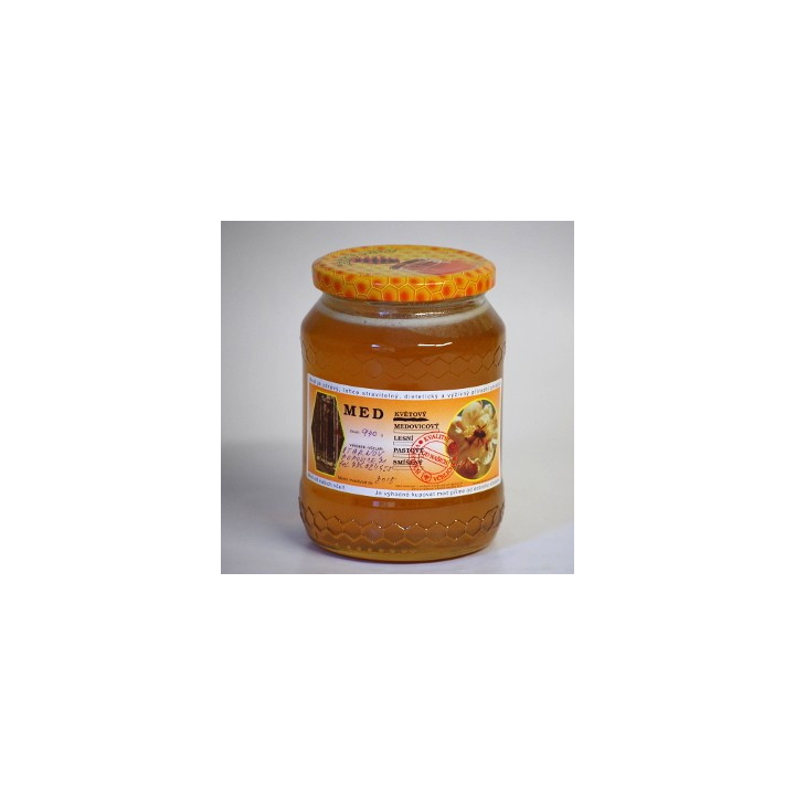 Med květový 940g (Včelařství Bronislav Gruna)