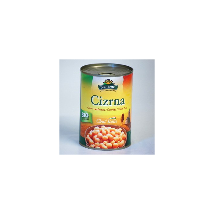 BIO cizrna sterilovaná (v plechu) (Pro-bio)