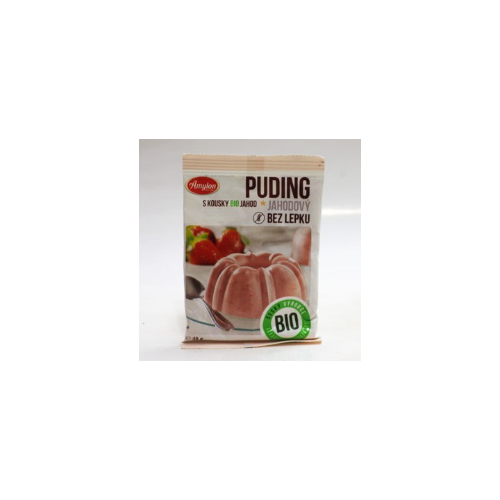puding jahodový AMYLON 