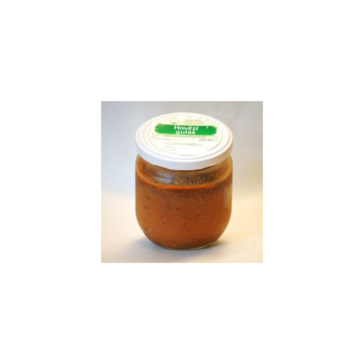 Hovězí guláš 250 ml (Farma rodiny Němcovy)