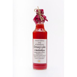 Sirup ČERVENÝ RYBÍZ s meduňkou 500ml (Sedmikráska)