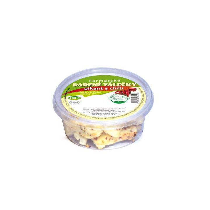 pařené válečky s chilli 100g (Farma rodiny Němcovy)